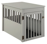 Ruffluv Pet Crate End Table - 3 Color Options/2 Size Options