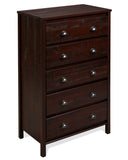 Baja Five Drawer Chest - 4 Color Options