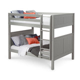 Camaflexi Full over Full Bunk Bed - Panel Headboard - 2 Color Options