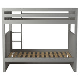 Camaflexi Full over Full Bunk Bed - Panel Headboard - 2 Color Options