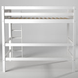 Camaflexi Panel Headboard High Loft Bed - 2 Sizes / 2 Finishes