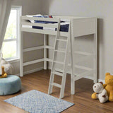 Camaflexi Panel Headboard High Loft Bed - 2 Sizes / 2 Finishes