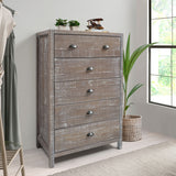 Hampton Five Drawer Chest / 3 Color Finishes
