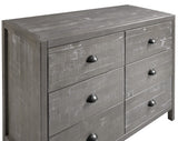 Hampton 6 Drawer Dresser / 3 Color Finishes
