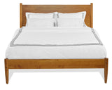 Mid-Century Panel Bed - 5 Color Options/4 Size Options