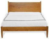 Mid-Century Panel Bed - 5 Color Options/4 Size Options