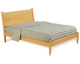 Mid-Century Panel Bed - 5 Color Options/4 Size Options