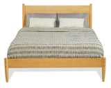 Mid-Century Panel Bed - 5 Color Options/4 Size Options