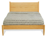 Mid-Century Panel Bed - 5 Color Options/4 Size Options
