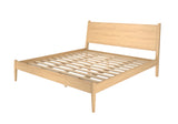 Mid-Century Panel Bed - 5 Color Options/4 Size Options