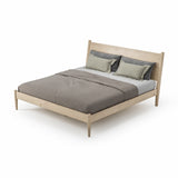 Mid-Century Panel Bed - 5 Color Options/4 Size Options