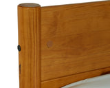 Mid-Century Modern Twin Size Day Bed with Twin Trundle - 3 Color Options