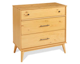 Mid-Century Three Drawer Dresser - 5 Color Options