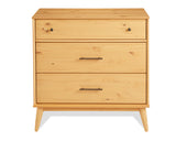 Mid-Century Three Drawer Dresser - 5 Color Options