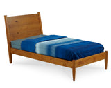Mid-Century Panel Bed - 5 Color Options/4 Size Options