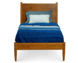 Mid-Century Panel Bed - 5 Color Options/4 Size Options