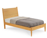 Mid-Century Panel Bed - 3 Color Options/4 Size Options