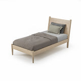 Mid-Century Panel Bed - 5 Color Options/4 Size Options