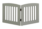 Ruffluv Puerta de expansión para mascotas de 2 paneles - 4 opciones de color/2 opciones de tamaño