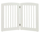 Ruffluv Puerta de expansión para mascotas de 2 paneles - 4 opciones de color/2 opciones de tamaño