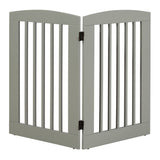 Ruffluv Puerta de expansión para mascotas de 2 paneles - 4 opciones de color/2 opciones de tamaño