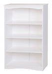 Essentials Wooden Bookcase 48" High - 3 Color Options