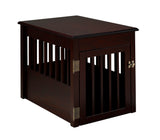 Ruffluv Pet Crate End Table - 3 Color Options/2 Size Options