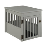 Ruffluv Pet Crate End Table - 3 Color Options/2 Size Options