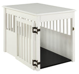 Ruffluv Pet Crate End Table - 3 Color Options/2 Size Options