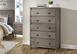 Baja Five Drawer Chest - 4 Color Options
