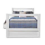 Camaflexi Full Size Tall Platform Bed - Mission Headboard - 2 Color Options