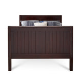 Camaflexi Full Size Tall Platform Bed - Panel Headboard - 2 Color Options