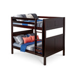 Camaflexi Full over Full Bunk Bed - Panel Headboard - 2 Color Options