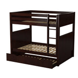 Camaflexi Full over Full Bunk Bed - Panel Headboard - 2 Color Options