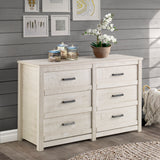 Carmel Six Drawer Dresser - 2 Color Options