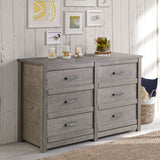 Carmel Six Drawer Dresser - 2 Color Options