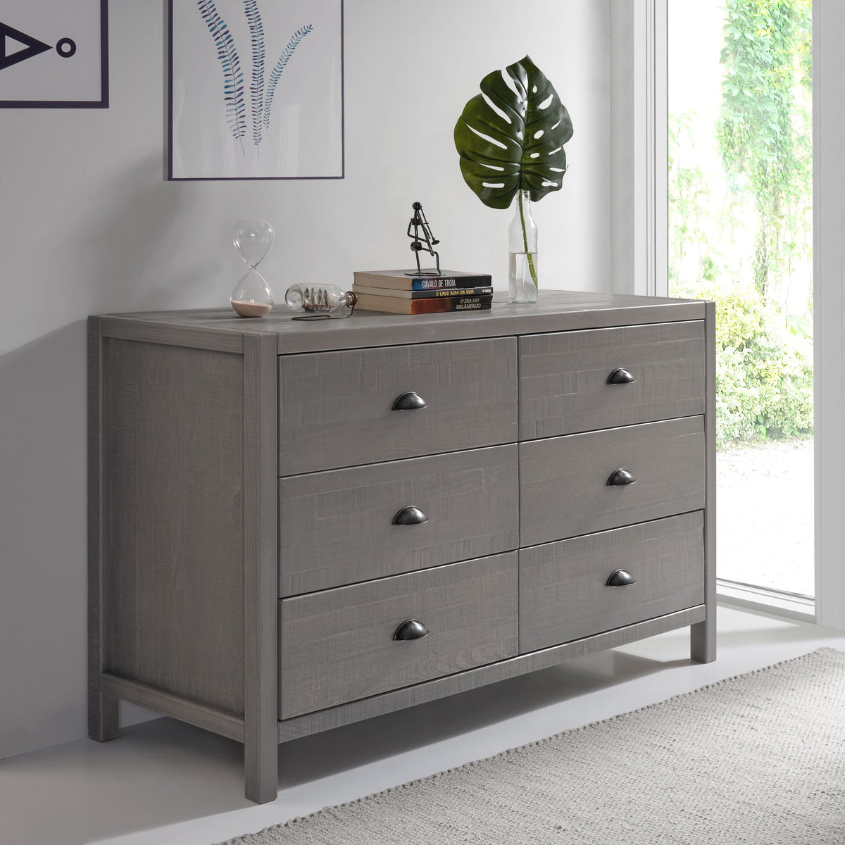 Hampton 6 Drawer Dresser / 3 Color Finishes – Camaflexi