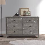 Hampton 6 Drawer Dresser / 3 Color Finishes
