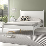 Mid-Century Panel Bed - 5 Color Options/4 Size Options