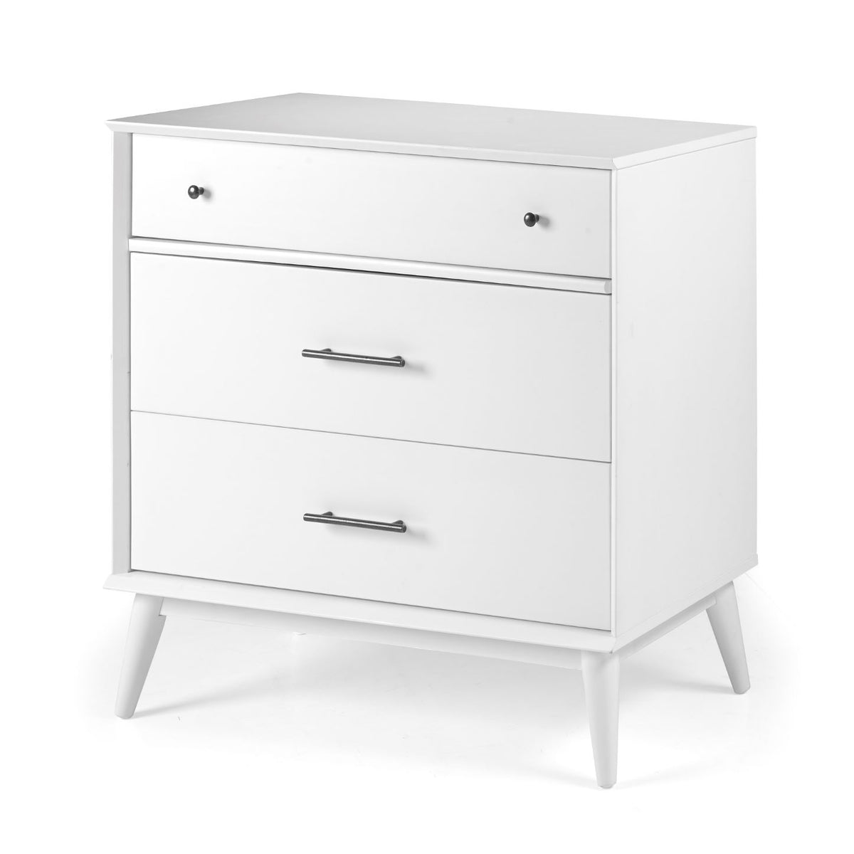 MidCentury Three Drawer Dresser 3 Color Options Camaflexi