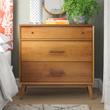 Mid-Century Three Drawer Dresser - 5 Color Options