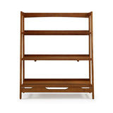 Mid Century Open Shelving Unit- 3 Color Options