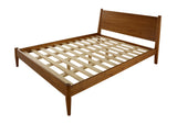 Mid-Century Panel Bed - 5 Color Options/4 Size Options