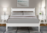 Mid-Century Panel Bed - 5 Color Options/4 Size Options