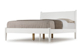 Mid-Century Panel Bed - 5 Color Options/4 Size Options