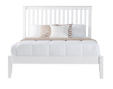Shaker Mission Style Full Size Platform Bed - 2 Color Options