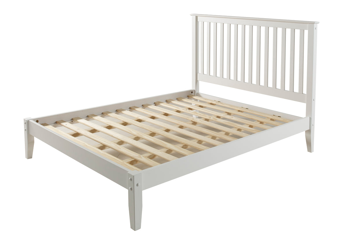 Cama con plataforma de tamaño completo Shaker Mission Style - 2 opcion –  Camaflexi, image size:1200x840