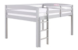 Tribeca Full Size Junior Loft Bed - Grey Finish - T1304F
