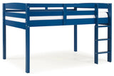 Tribeca Twin Size Junior Loft Bed - Blue Finish - T1306