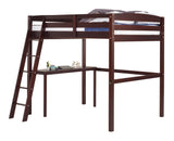 Tribeca Twin Size High Loft Bed - 3 Color Options